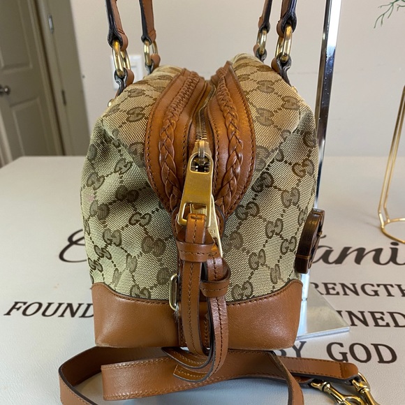 🔥Gucci GG Logo Supreme Shoulder Bag Satchel🔥 - Picture 3 of 15